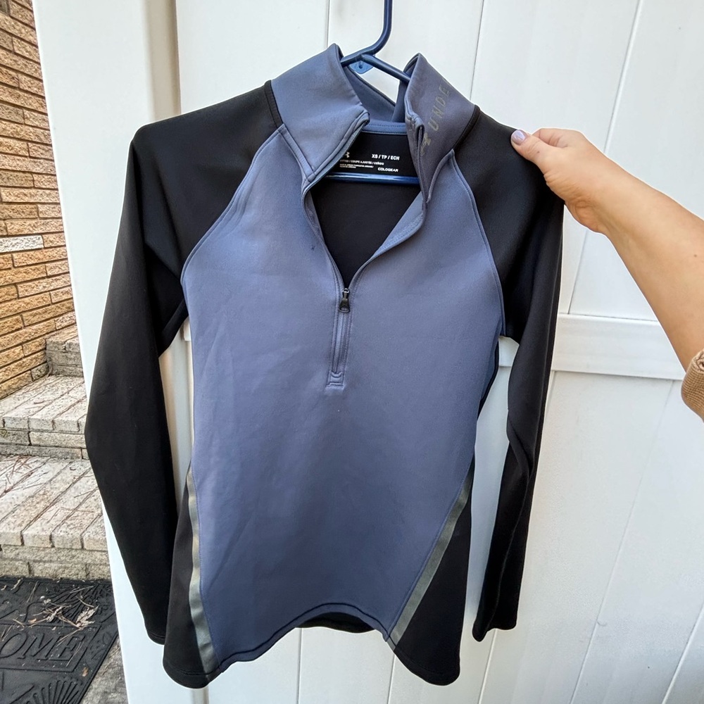 Under armour half zip
